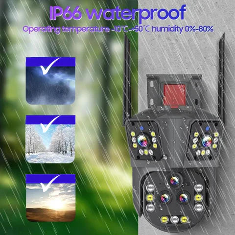 10K WLAN Security Camera with 20MP, 20x Zoom – DualGuard Ultra 10K