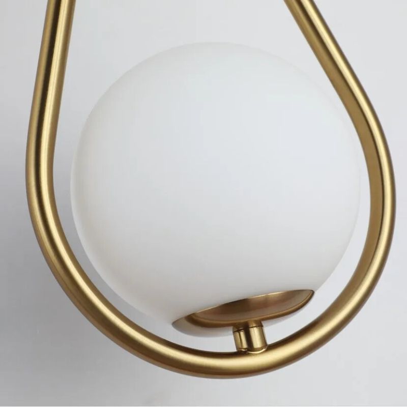 LumiSphere G9 LED Wall Lamp | Modern frosted glass wall sconce for bedrooms, balconies, and hallways