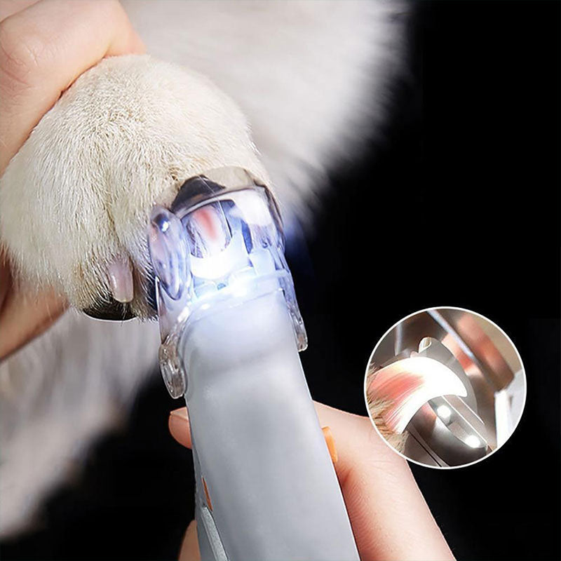 PawLux Pro Trimmer | Advanced dog nail clipper with precision safety sensors and durable design