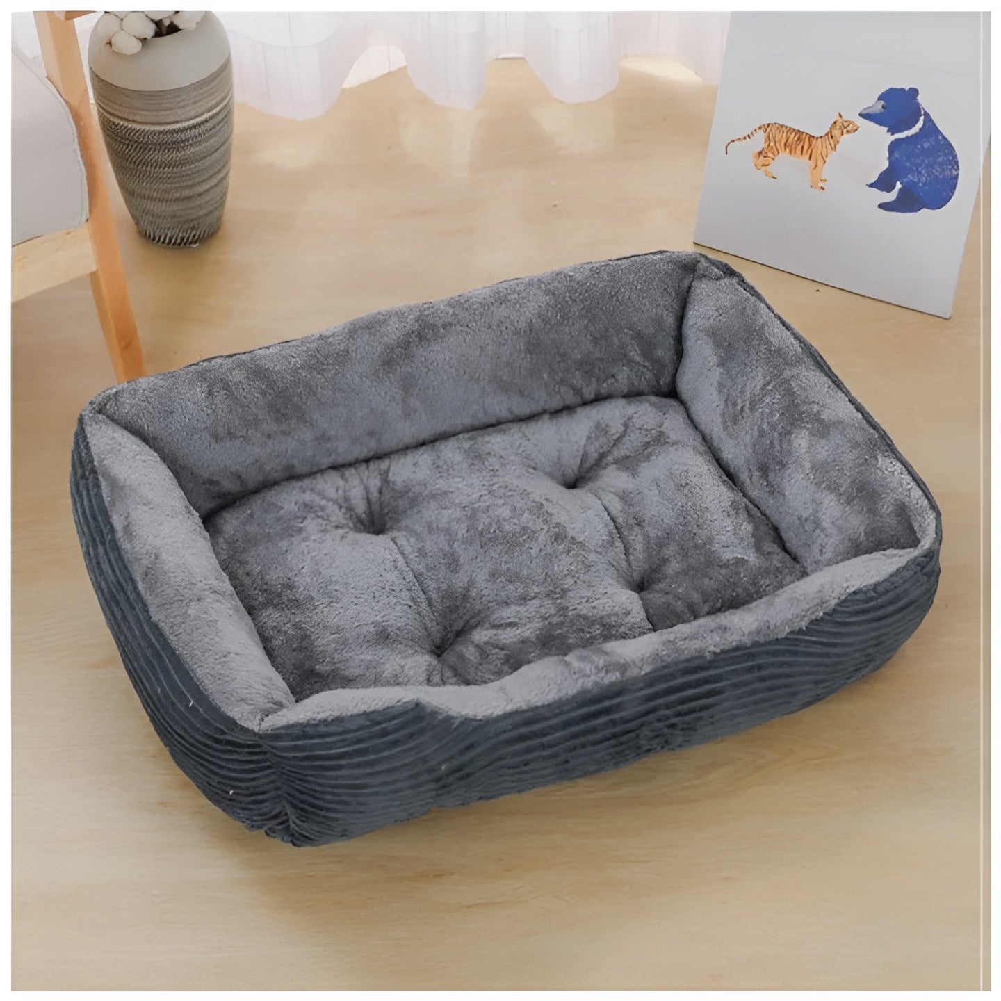 Luxury Orthopaedic Plush Pet Bed - PlushNest