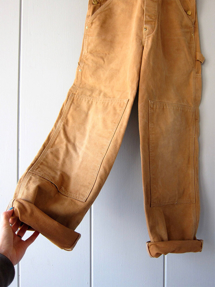 Duck Bib Overalls Canvas Work Outfit Dungarees