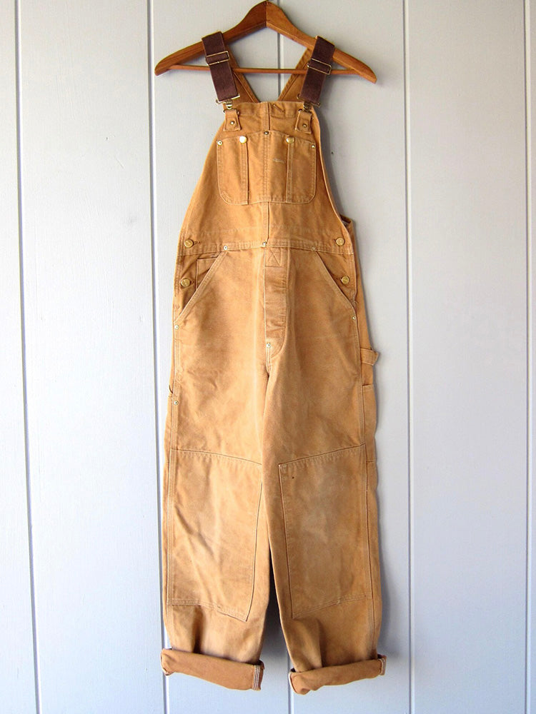 Duck Bib Overalls Canvas Work Outfit Dungarees