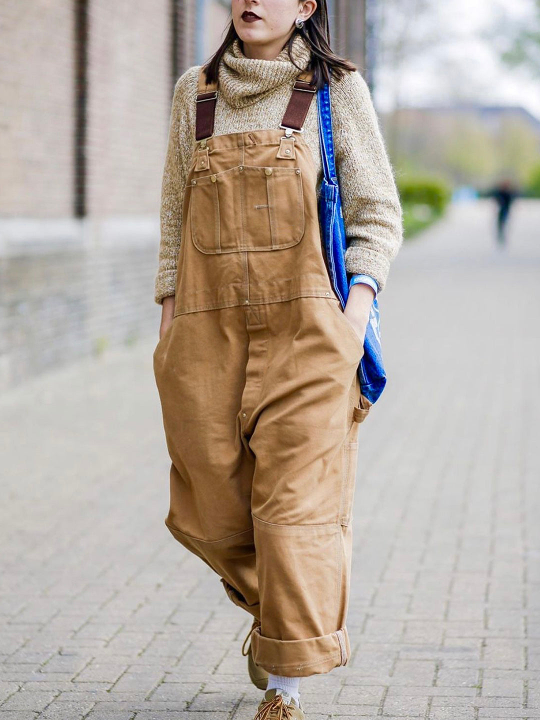 Duck Bib Overalls Canvas Work Outfit Dungarees