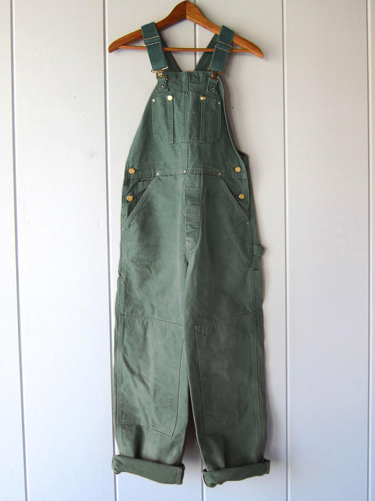 Duck Bib Overalls Canvas Work Outfit Dungarees