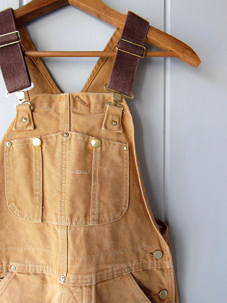Duck Bib Overalls Canvas Work Outfit Dungarees