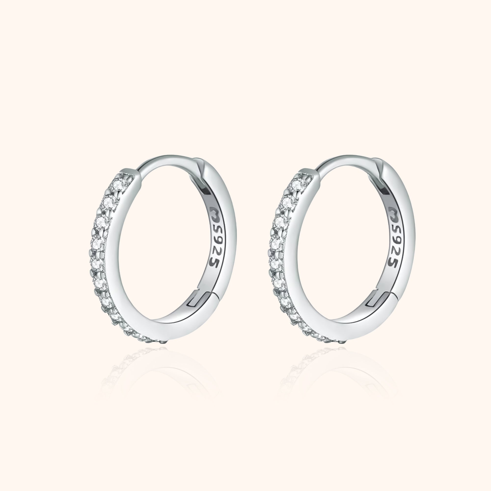 Radiant Zirconia Earrings – Iriana