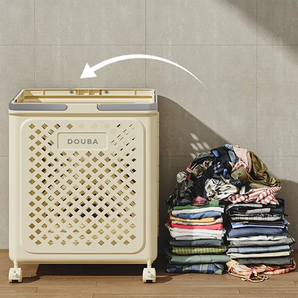 EasyRoll Laundry Basket – For Worry-Free Transport