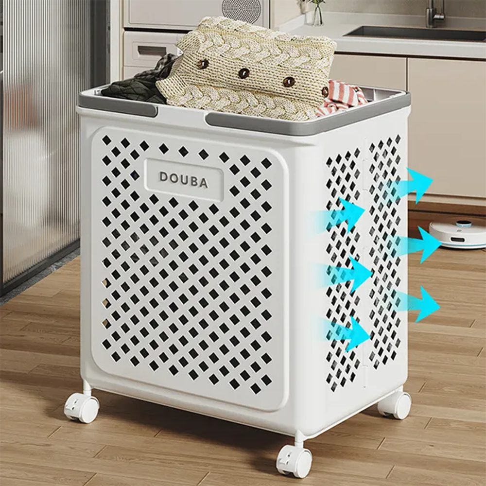 EasyRoll Laundry Basket – For Worry-Free Transport