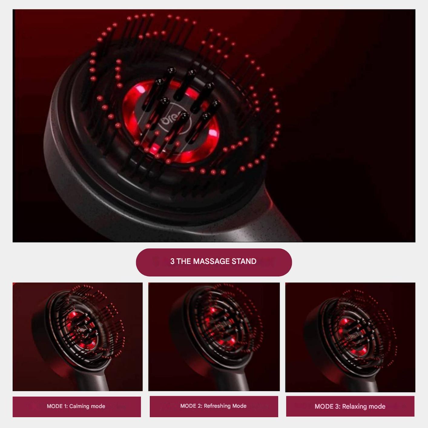 Electric Scalp Massager with LED Light Therapy - GlowScalp