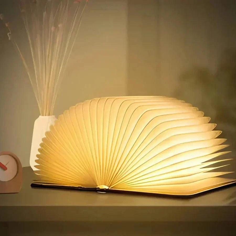 Foldable Book Light with Warm LED Light - StoryGlow
