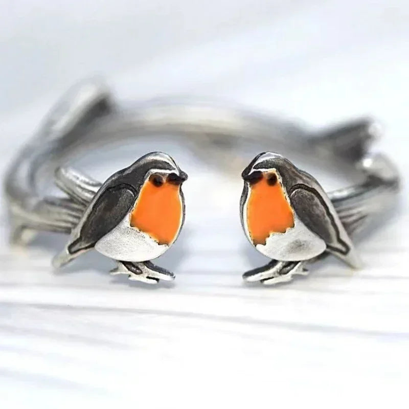 GoldenWing Signature Earrings | Elegant Bird Shaped Earrings for Good Luck and Serenity