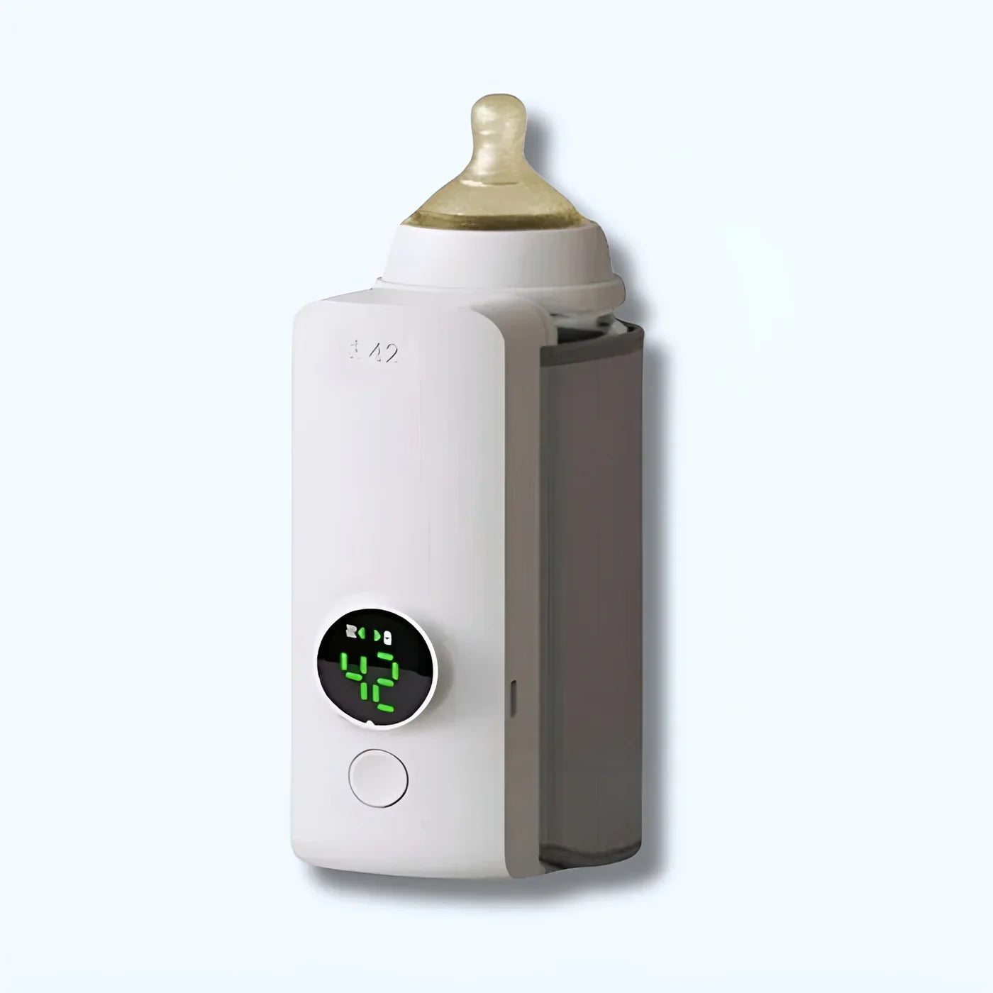 Portable Baby Bottle Warmer – 6 Adjustable Heat Settings & Temperature Control for On-the-Go