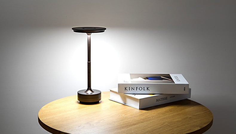 ClarityGlow Luxury Edition | Wireless LED Table Lamp