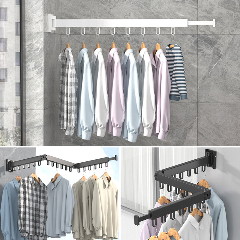 Clothes Rack with Folding Aluminium Hook