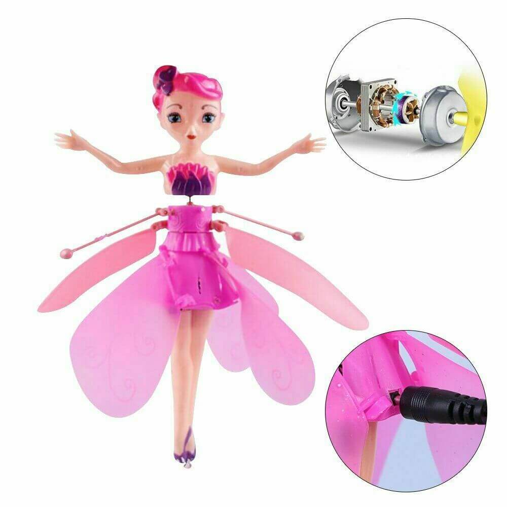 Floating Fairy Doll with Sensor Control – magically flies through the room
