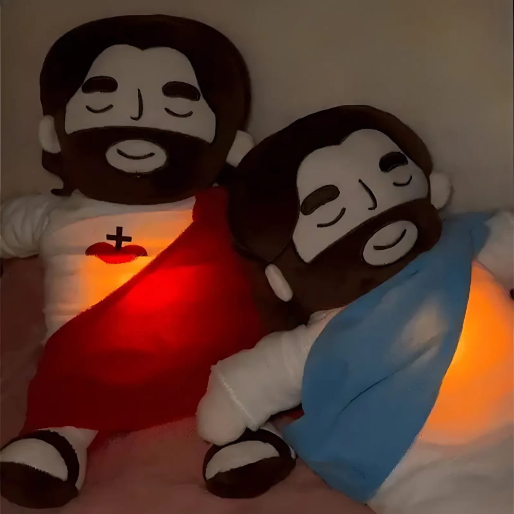 Cuddly Toy with Breathing Motion & Light – Soothing Aid for Children