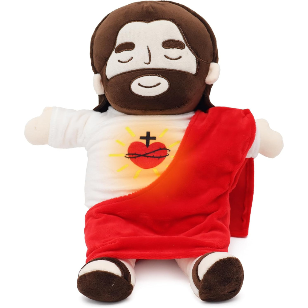 Cuddly Toy with Breathing Motion & Light – Soothing Aid for Children