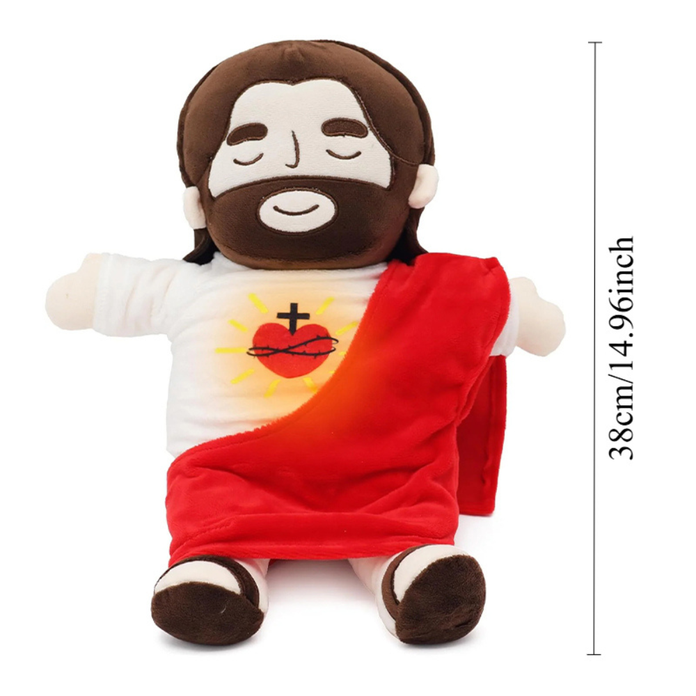 Cuddly Toy with Breathing Motion & Light – Soothing Aid for Children