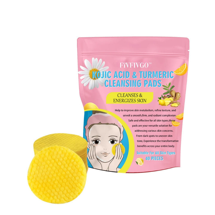 Turmeric Kojic Acid Cleansing Pads - GlowTonic