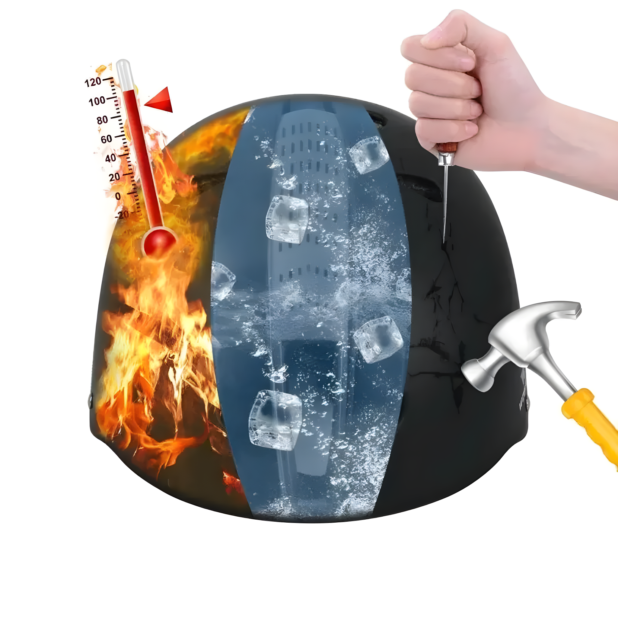 Comfortable Bicycle Helmet - SafeRide Bicycle Helmet