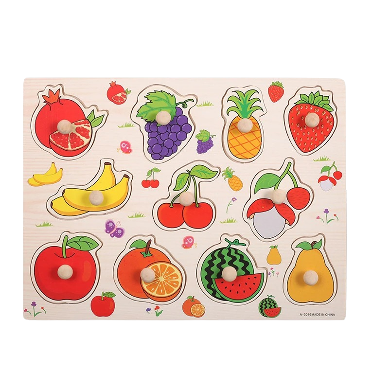 Wooden Puzzles - Educational Play Experience with Various Themes