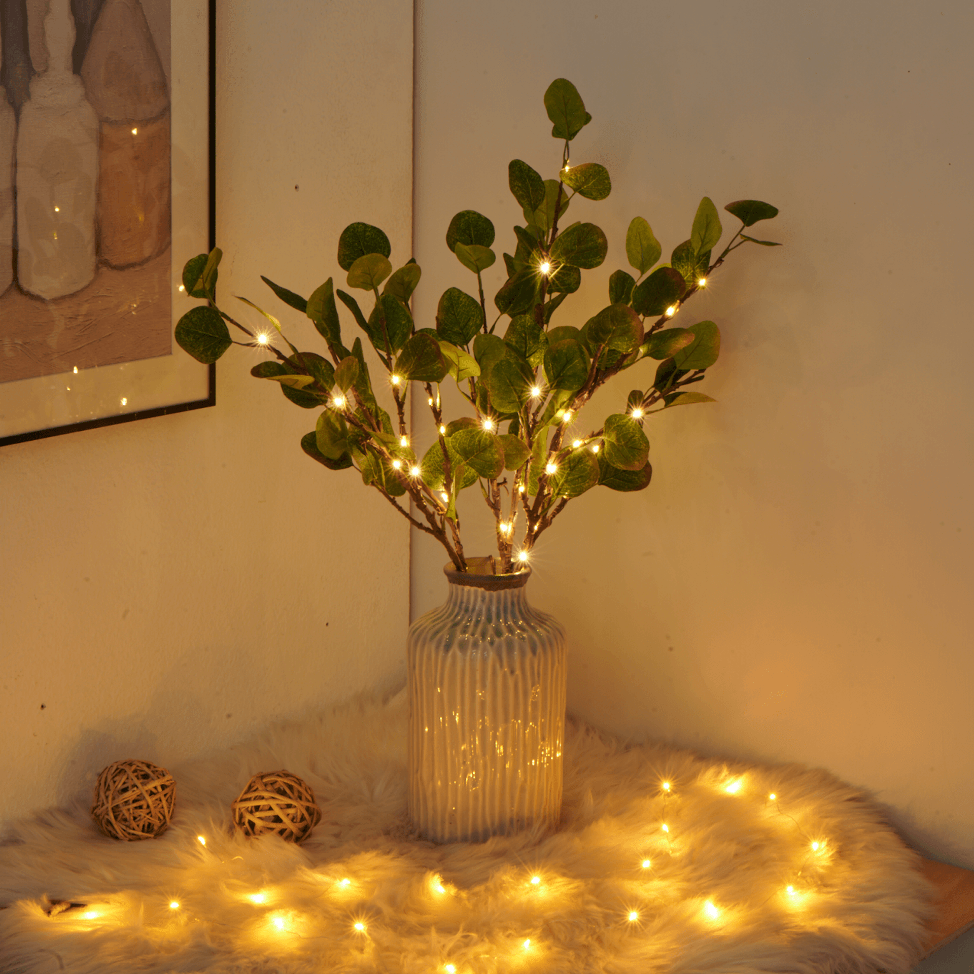 Nordic Olive Branch Lighting