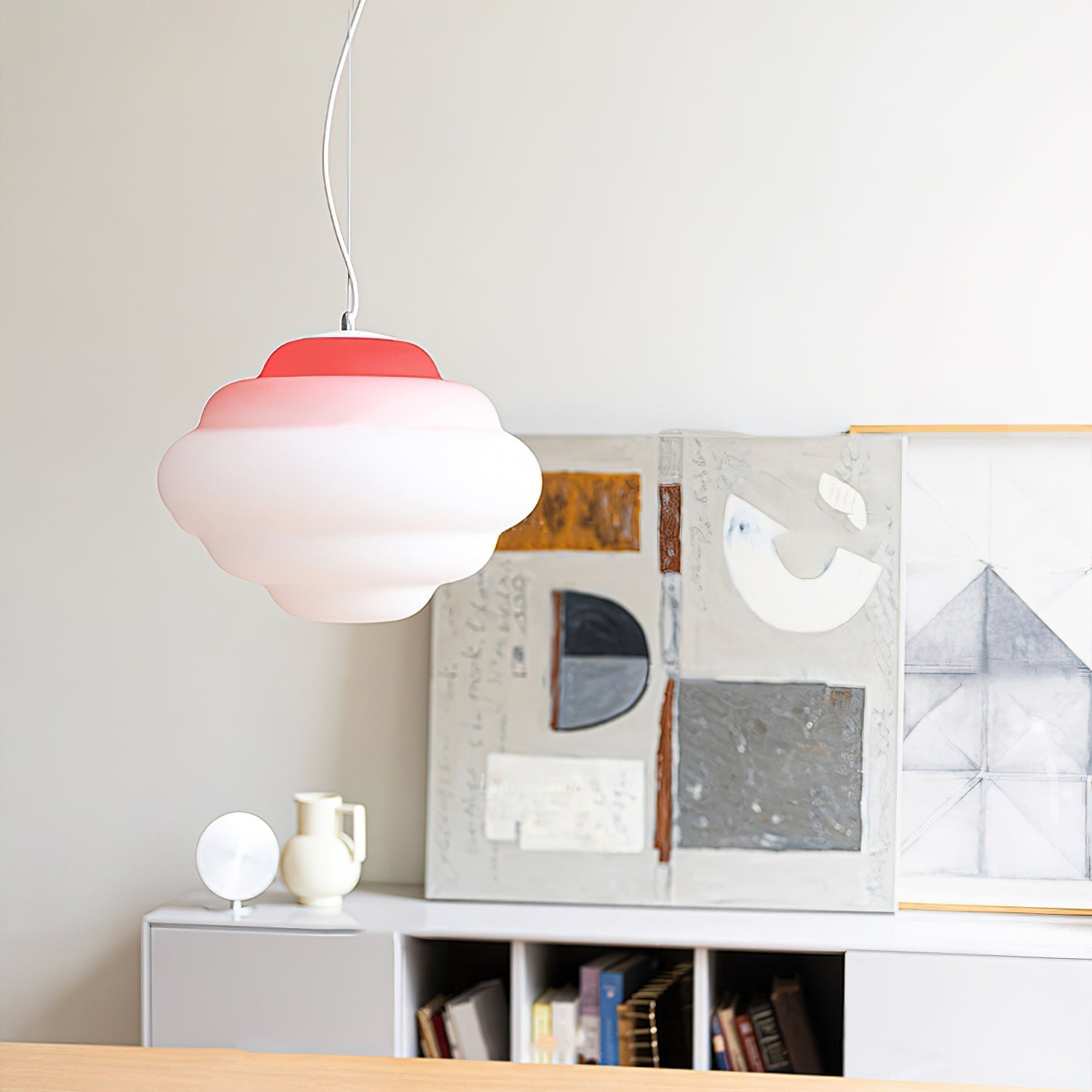 Pendant Light with Gradient and Soft Light Distribution - Aérola