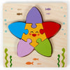 Montessori Wooden Learning Puzzle – ColourJoy (Buy 1 Get 1 Free)