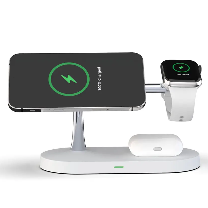 3-in-1 Wireless Charger - Efficient Charging for All Your Devices