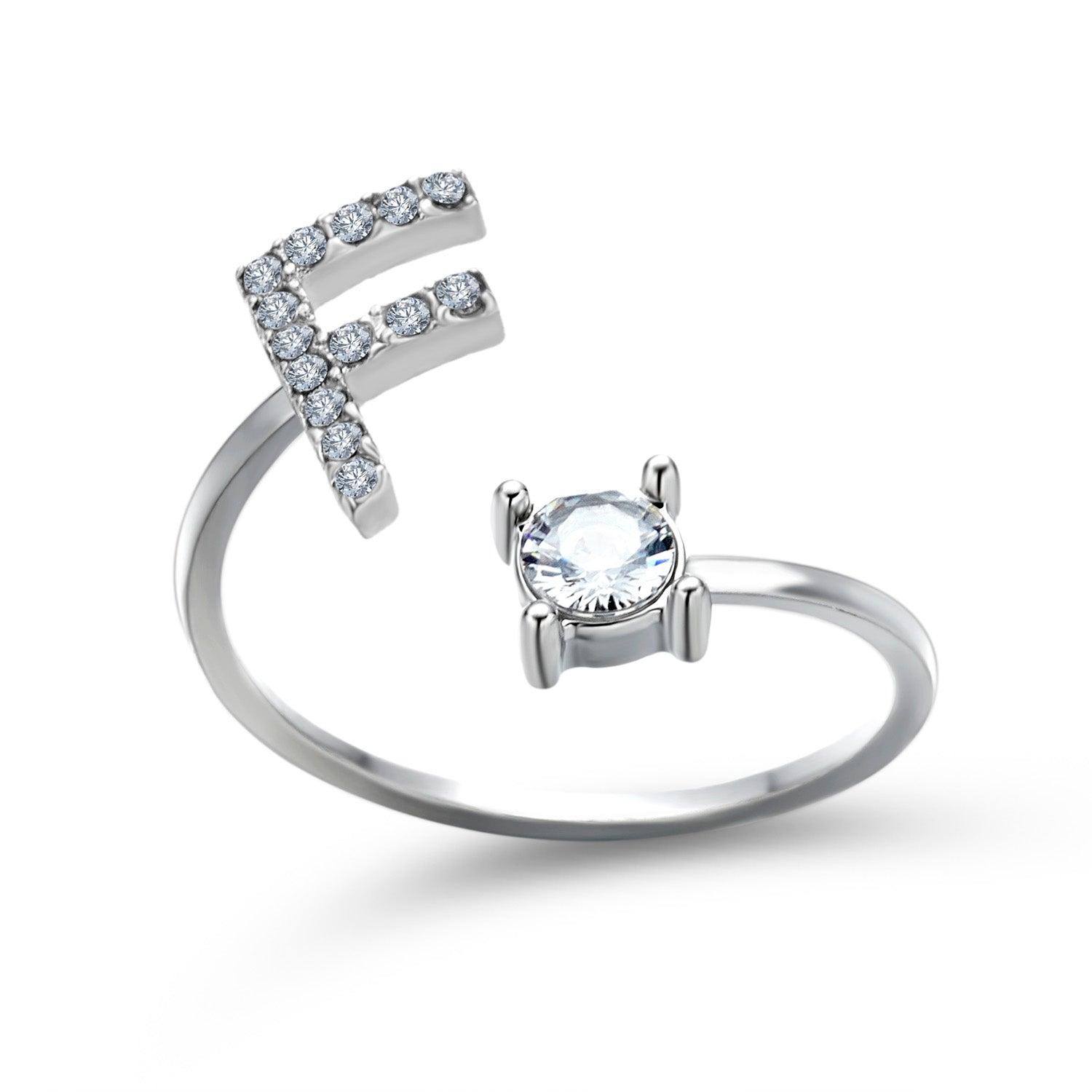 JewelEngrave | Elegant ring with your initials, to keep memories alive