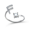 RegaliaEngrave Signature Ring | Elegant gold-plated adjustable memory jewelry