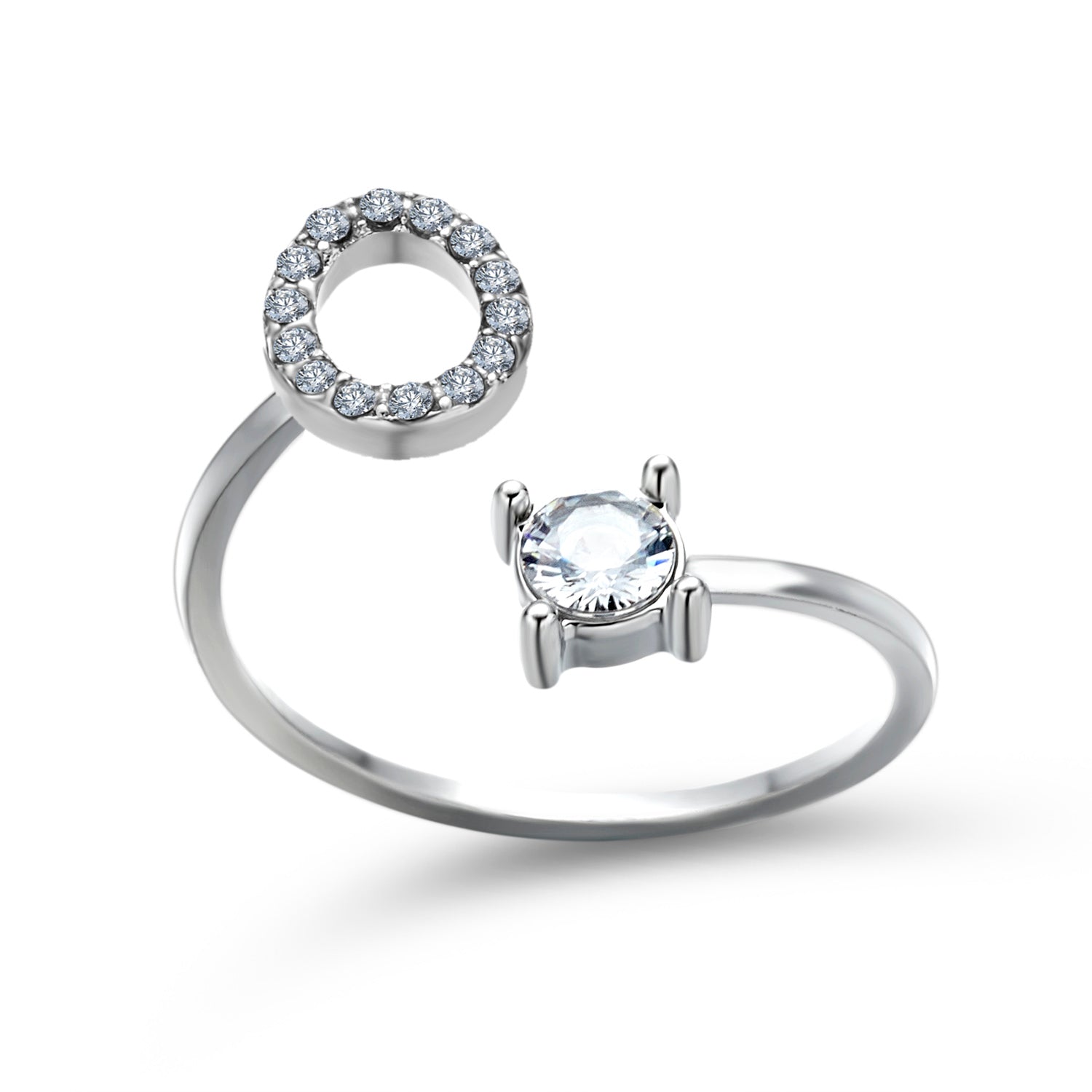 RegaliaEngrave Signature Ring | Elegant gold-plated adjustable memory jewelry