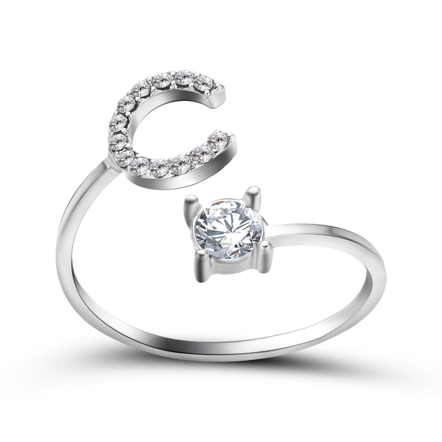 RegaliaEngrave Signature Ring | Elegant gold-plated adjustable memory jewelry