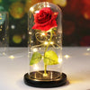 CrystalAura LED Rose Dome | Elegant Lighted Rose for Wedding and Event Decor