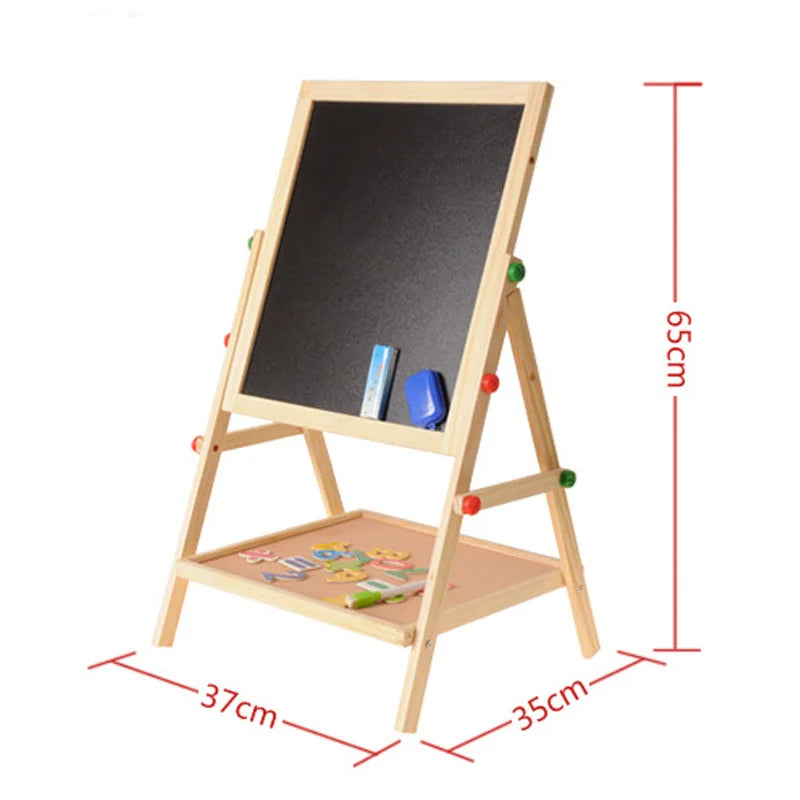 ArtMaster Double-Sided Art Easel - Educational Adventures for Little Artists