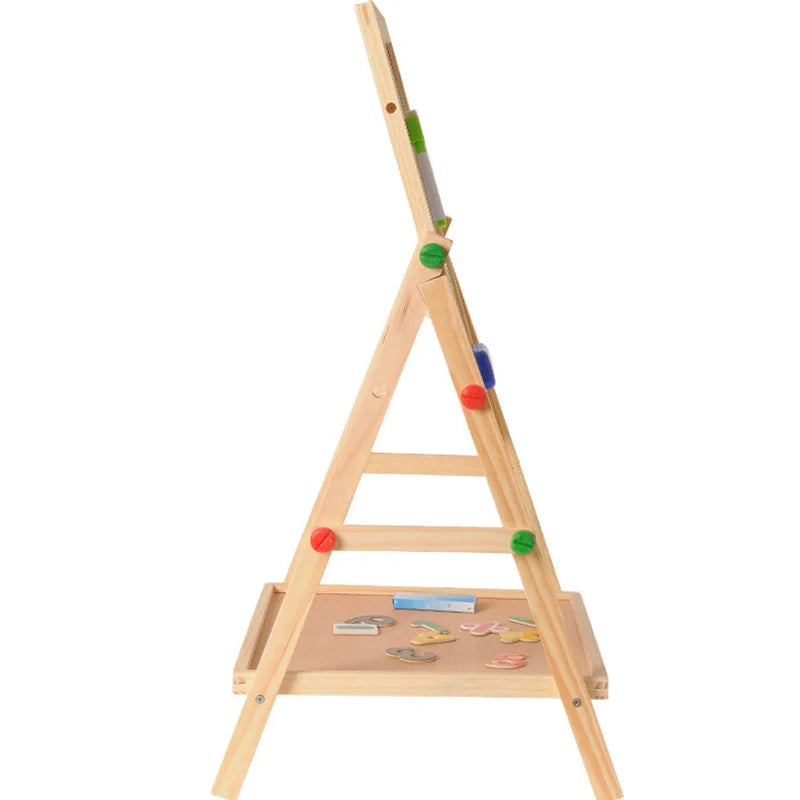 ArtMaster Double-Sided Art Easel - Educational Adventures for Little Artists