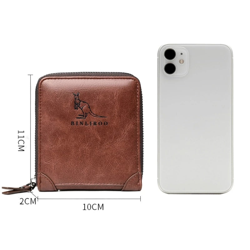 SafeWallet RFID - Compact and Secure Leather Wallet