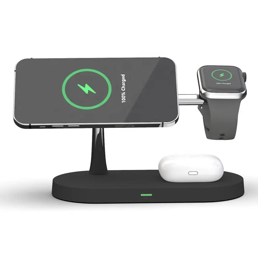 3-in-1 Wireless Charger - Efficient Charging for All Your Devices