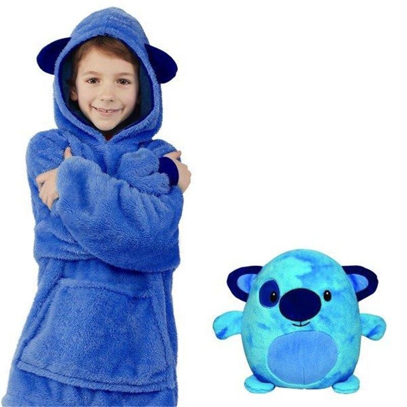 Children's Hoodie with Plush Toy Function – Momo