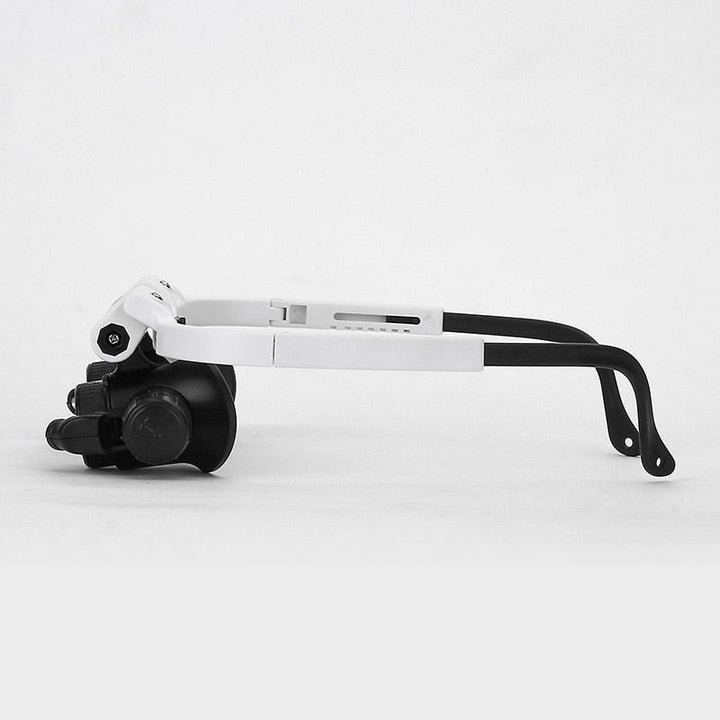 HD Reading Glasses with LED Lighting and Interchangeable Lenses - Optiview