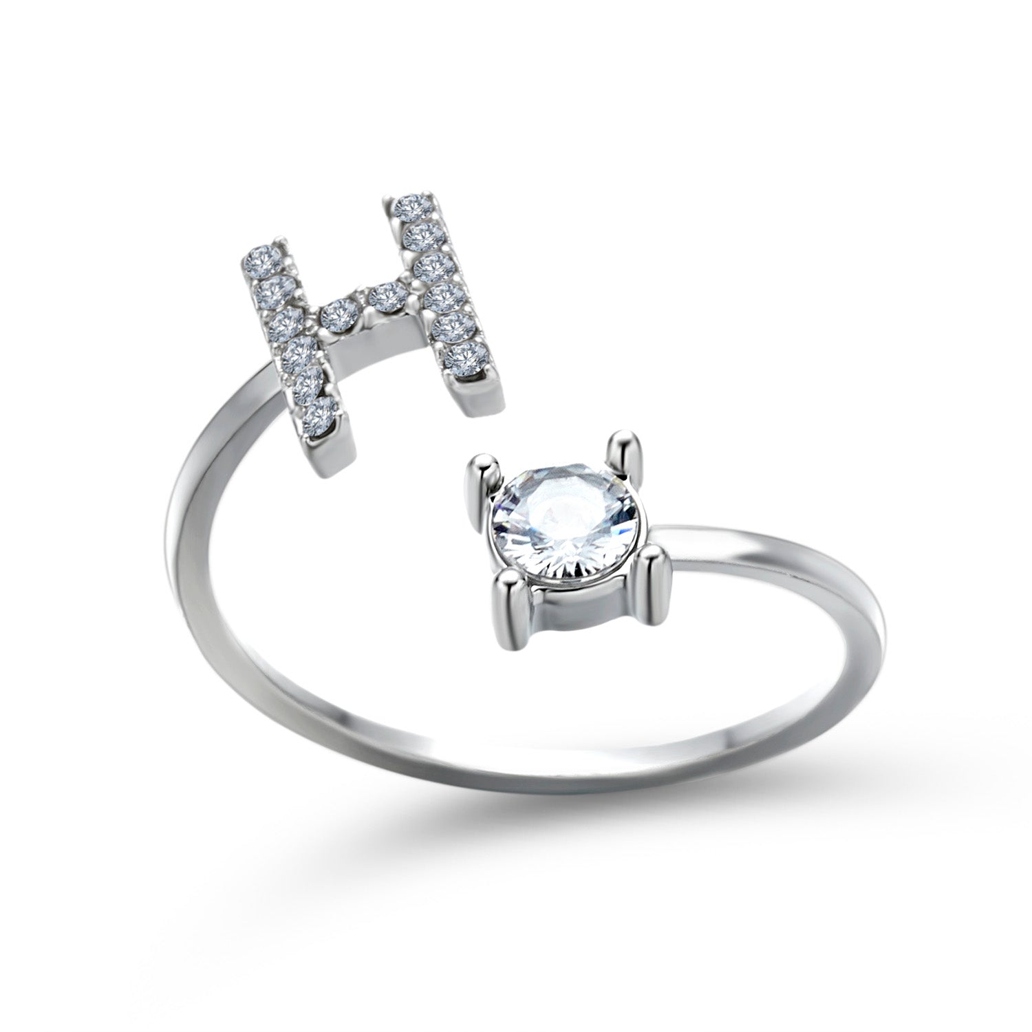 JewelEngrave | Elegant ring with your initials, to keep memories alive