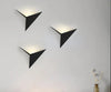 NoctiLux Geometric LED Sconce | Contemporary bedside lighting for modern homes