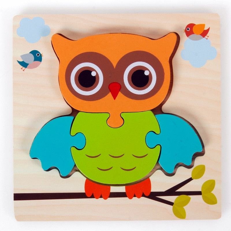 Montessori Wooden Learning Puzzle – ColourJoy (Buy 1 Get 1 Free)