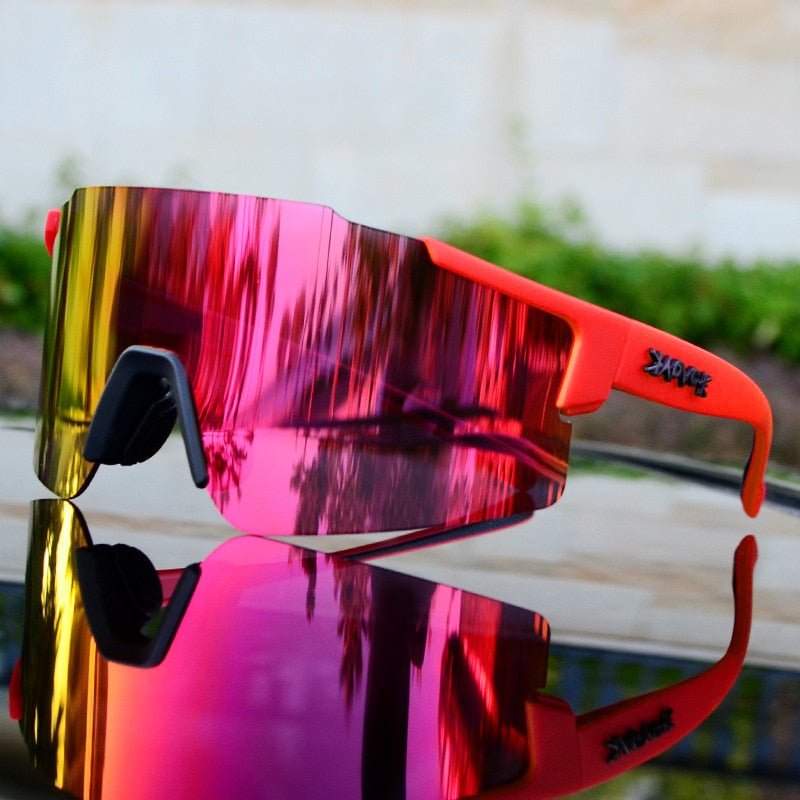 Mirrored Bicycle Sunglasses - ReflectRide