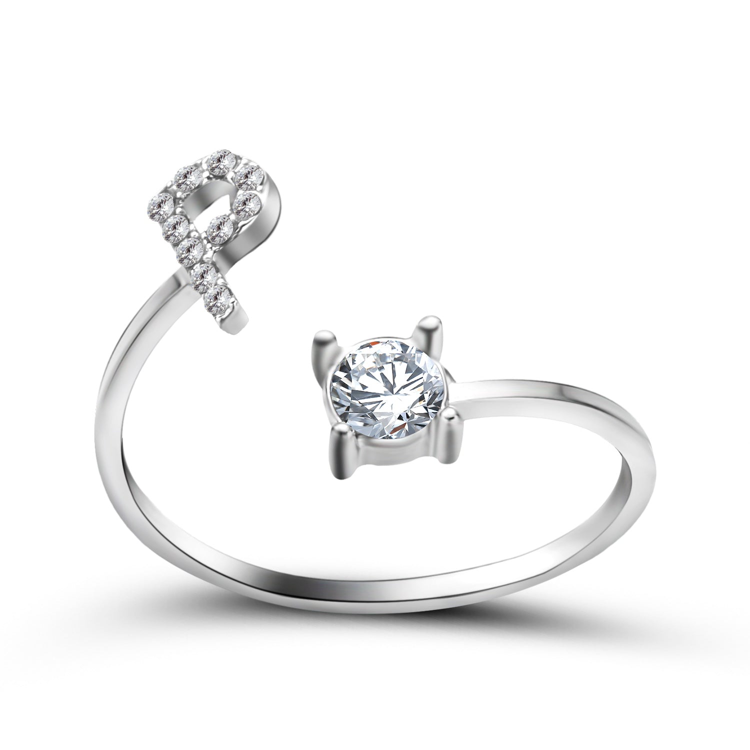 RegaliaEngrave Signature Ring | Elegant gold-plated adjustable memory jewelry