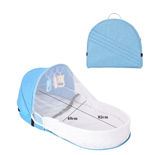 Foldable & Portable Baby Nest with Mosquito Net – Sleep Island Cosina