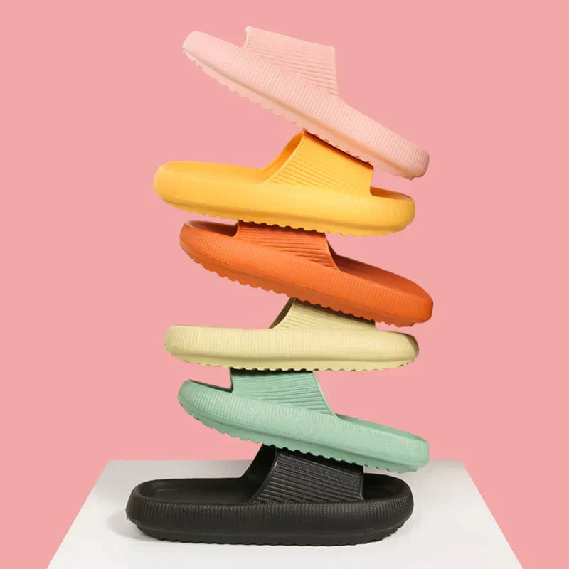 Pillowalk | Marshmallow Slippers Unisex | Ultimate Comfort Slippers with Thick Sole and Soft Cushioning