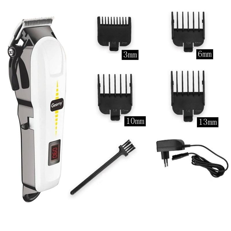Simple & Quick Trimming | Professional Wireless Clipper with Sharp Precision Blades | Suitable for Haircuts, Beard, Sideburns | Battery Life 4-5 Hours | Includes Attachments 3/6/10/13 mm | Minimum Cutting Length 0.5 mm
