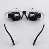 HD Reading Glasses with LED Lighting and Interchangeable Lenses - Optiview