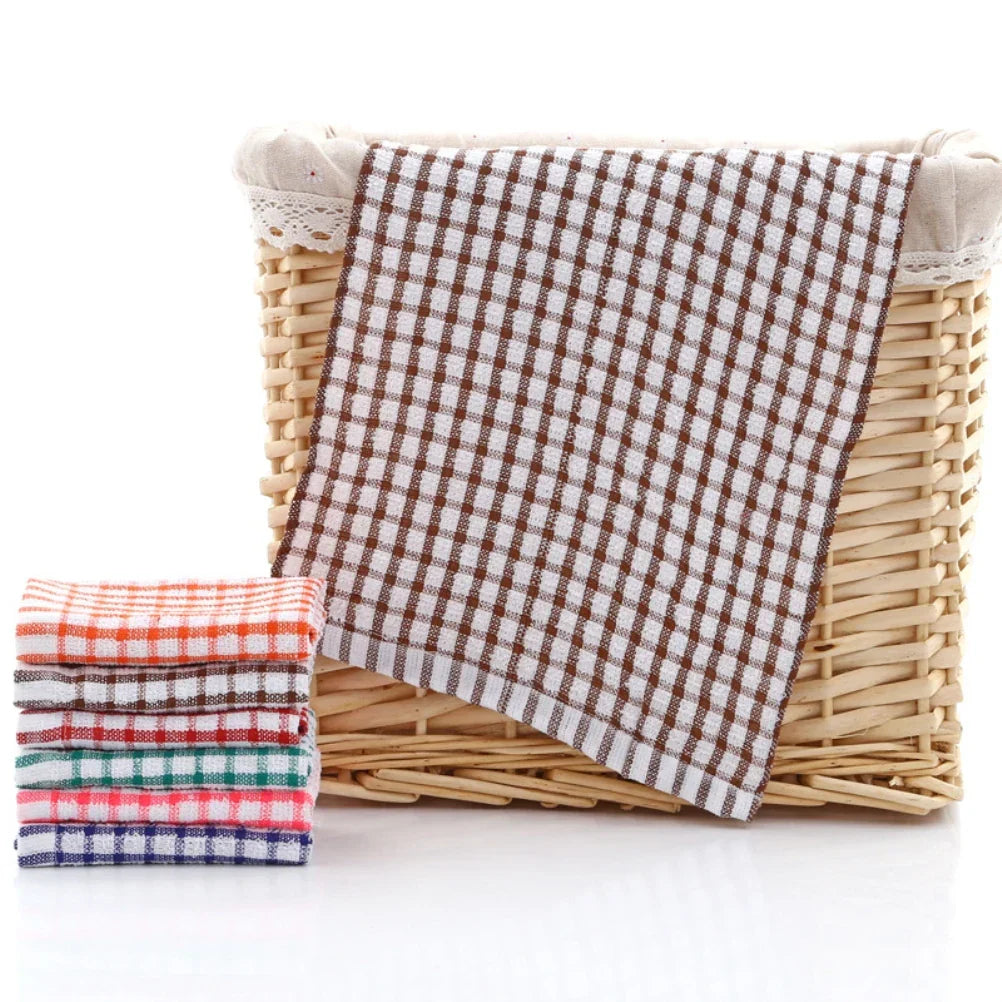 6 pieces of cotton kitchen tea towels